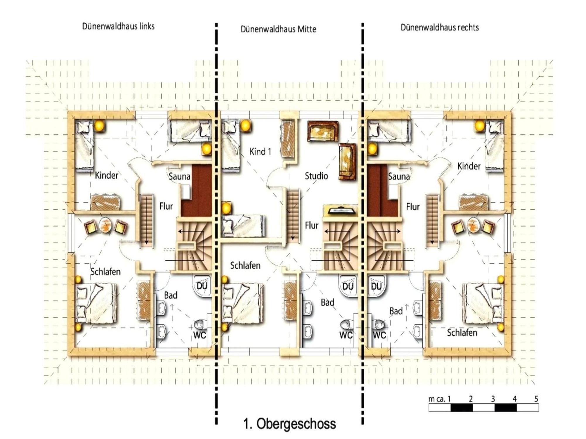 Reihenhaus Duenenwaldhaus Mitte In Trassenheide Apartment Екстериор снимка
